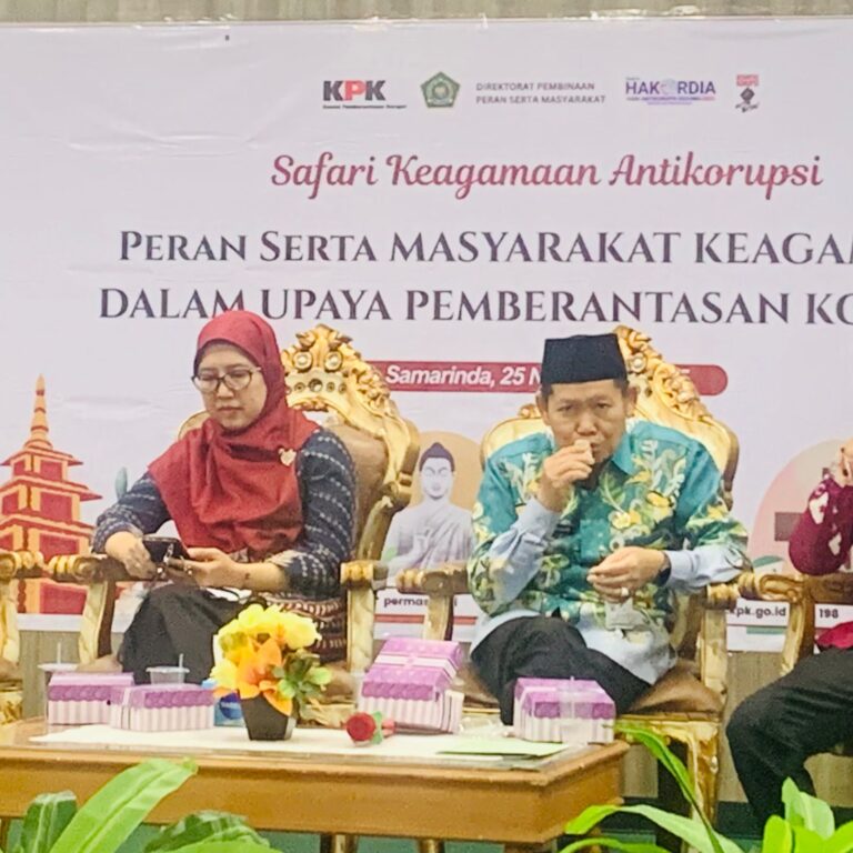 Kemenag Kaltim dan KPK Gelar Safari Antikorupsi, Tekankan Pentingnya Peran Masyarakat dalam Pemberantasan Korupsi