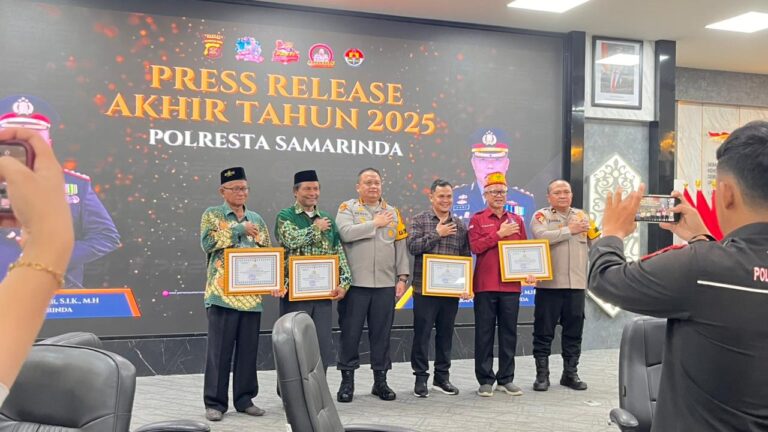 Akhir Tahun 2025, Polresta Samarinda Paparkan Pengungkapan Kasus Besar