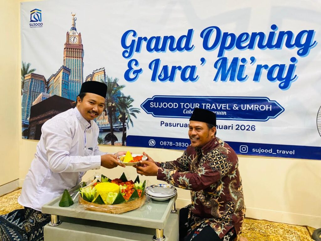 Perluas Layanan Ibadah, Sujood Tour Resmi Buka Cabang di Pasuruan
Telah dibaca : 1.207 Kali.