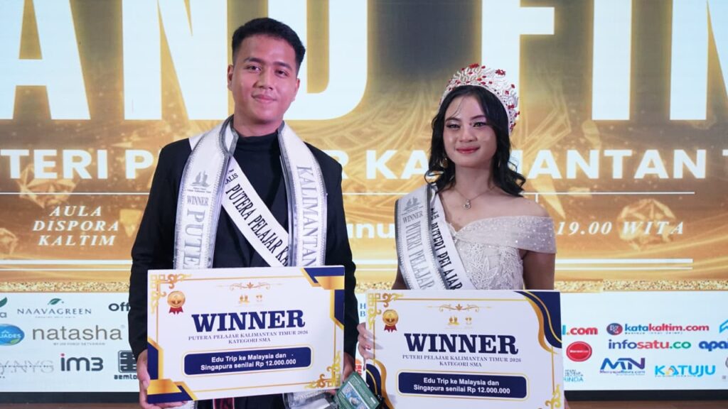 Bawa Misi Pelita Kaltim dan Anti Bullying, Kutim Menangkan Pemilihan Putera Puteri Pelajar 2026
Telah dibaca : 1.016 Kali.