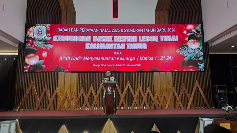 Wawali Samarinda Ajak Perkuat Kerukunan dalam Perayaan Natal Dayak Kenyah Lebuq Timai