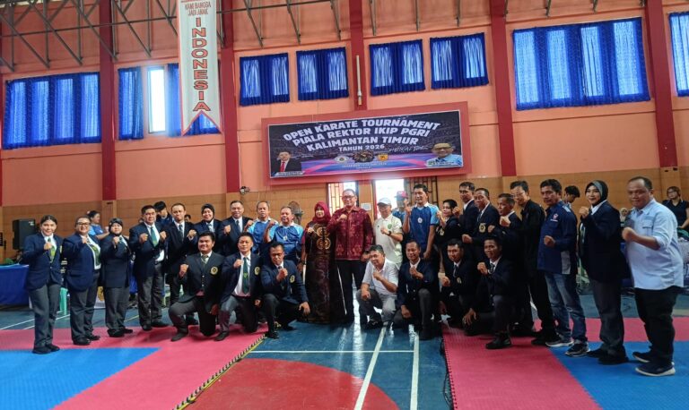 Open Turnamen Karate Piala Rektor IKIP PGRI Kaltim Jadi Ajang Cari Bibit Atlet Masa Depan