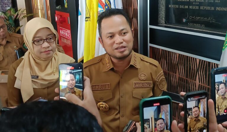 Gubernur Rudy Mas’ud Lama Tak Menemui Awak Media, Kembali Tanpil Ungkap Beberapa Agenda Strategis