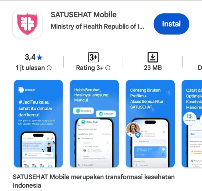 Warga Diminta Segera Melapor Bila Muncul Riwayat Pemeriksaan Tak Dikenal di Satu Sehat