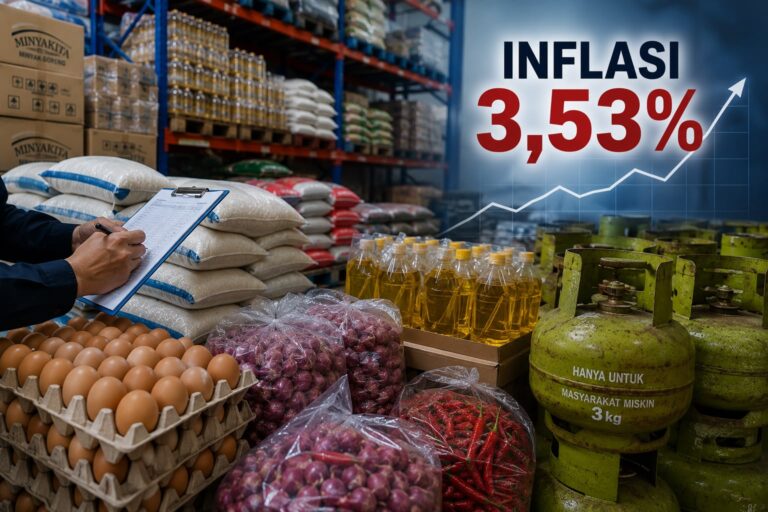 Inflasi Samarinda Capai 3,53 Persen, Pemkot Perkuat Pengawasan Pangan dan Distribusi