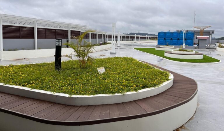 Rooftop Pasar Pagi Bakal Jadi Kafe Panorama Sungai Mahakam