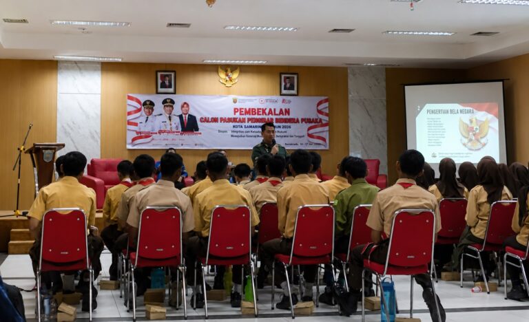 42 Calon Paskibraka Samarinda Digembleng Disiplin, Integritas, dan Jiwa Bela Negara