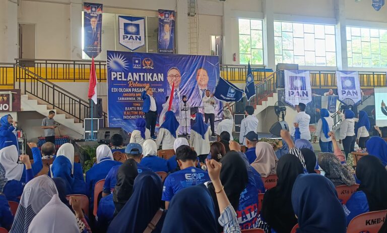 PAN Panaskan Mesin Politik 2029, Edi Oloan Bentuk 2.000 Relawan TPS di Samarinda