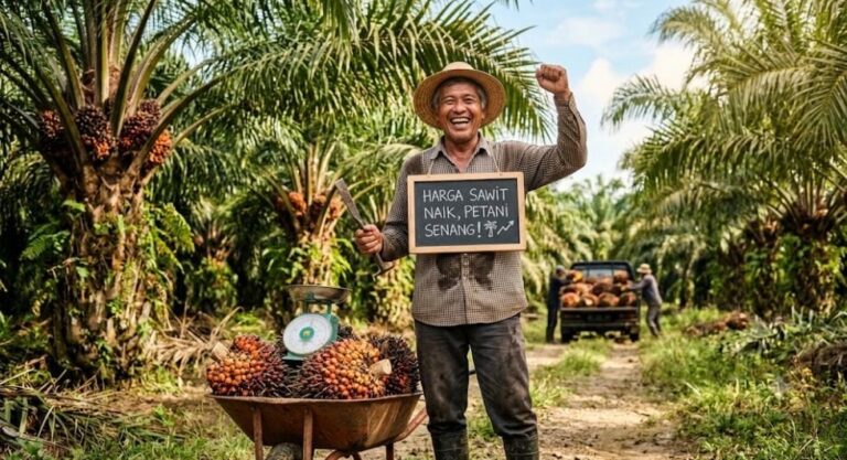 Harga Sawit Kaltim Menguat, Pendapatan Petani Berpeluang Naik