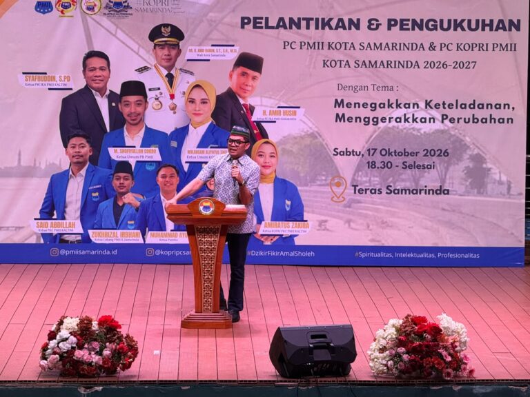 Andi Harun Tantang PMII Kawal Pembangunan Samarinda