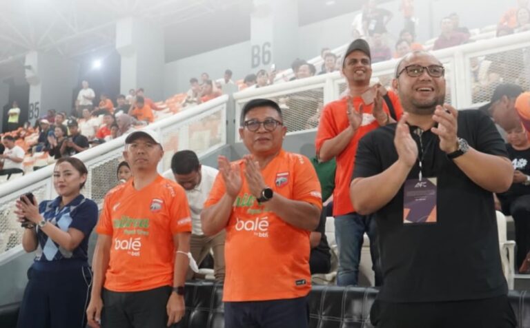 Saksikan Kemenangan 2-0, Wawali Samarinda Apresiasi Perjuangan Pesut Etam