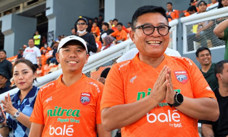 Borneo FC Menang di AFC Challenge League, Pemkot Samarinda Dorong Kemajuan Sepak Bola Daerah