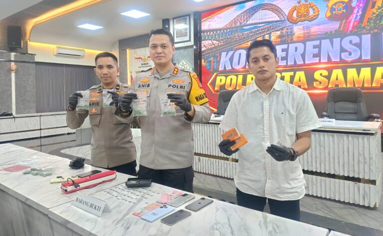 26 Pria Jadi Tersangka dalam 16 Kasus Narkoba di Samarinda, 780 Ekstasi Disita